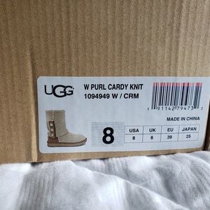 UGG Purl Cardy Knit boots